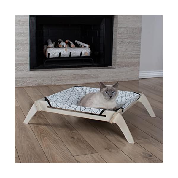 Primetime-Petz-Pet-Lounge-Raised-Indoor-Pet-Bed-for-Cats-or-Small-Dogs-Reversible-Fabric-Hammock Primetime Petz Pet Lounge, Raised Indoor Pet Bed for Cats or Small Dogs, Reversible Fabric Hammock