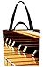 VOID Klavier Piano Tastatur Tasche 33x33x14cm,15l Einkaufs-Beutel Shopper Einkaufs-Tasche Bag