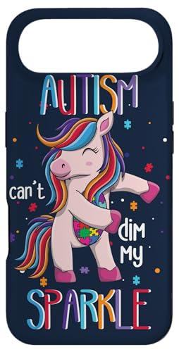 Autism Can't Dim My Sparkle �p�Y�� ���j�R�[�� ���ǌ[�� �X�}�z�P�[�X iPhone Air �p