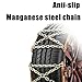 TUTOOLS Snow Chains 1PCS Anti Slip Tire Chain Snow Tire Chains for Cars Pickups SUVs (165mm-285mm)