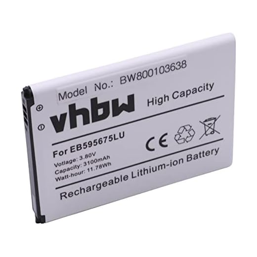 vhbw Batteri kompatibel med Samsung Galaxy Note II LTE 64 GB mobiltelefon smartphone telefon (3 100 mAh, 3,7 V, litiumjon)