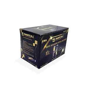 Smartcell 1.5V AAA Non-Rechargeable Alkaline Premium Series Battery – Mini Gift Box Pack of 24