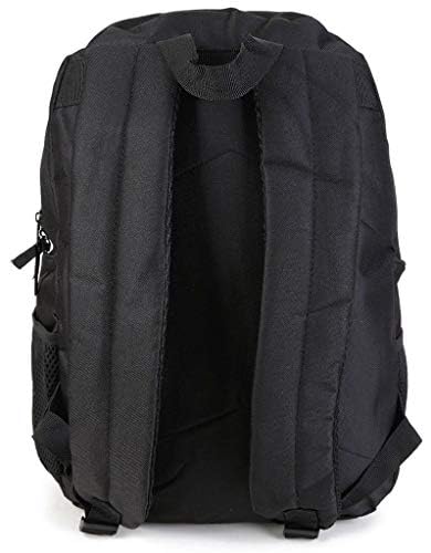 Mochila Bolsa Preta Escolar Juvenil Adulto Masculina Feminina Impermeável Grande Denlex Alça De Cost