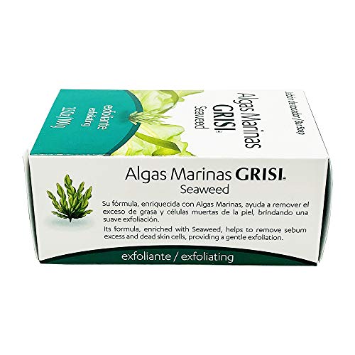 6Pk - Seaweed Soap - Jabon De Algas Marinas - Grisi (3.5 Oz. X 6 Units) #TOP2