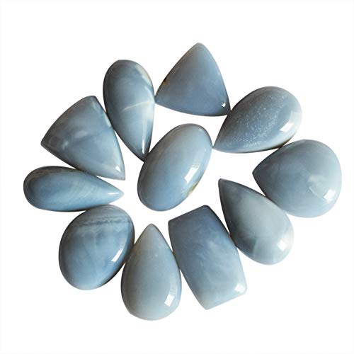Opale péruvienne bleue naturelle 62 CTW : une nature paisible face à l'avenir
