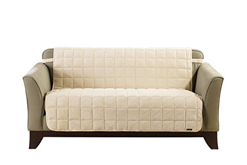 Surefit Sf42415 Pet Cover Loveseat Slipcover, Ivory #TOP30
