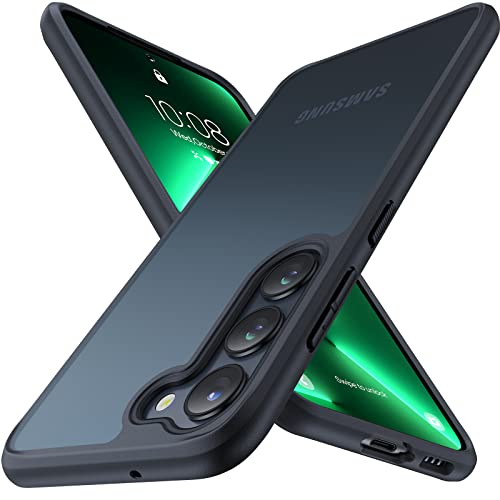 Simtect Shockproof for Samsung Galaxy S23 Case [Military Grade Drop Tested] [Ultimate Silky Touch] Translucent Matte Hard Back & Soft Edge Slim Protective Phone Case for Galaxy S23 5G 6.1