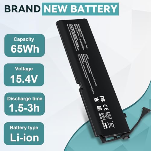 Image of RC30-0328 RZ09-0330 Laptop Battery for Razer Blade 15 Base 2020 2021 RZ09-0328 RZ09-0328X RZ09-03286 RZ09-03287 RZ09-03289 RZ09-03287E22 RZ09-03287E22-R3U1 RZ09-0369 RZ09-0369X RZ09-0410 RZ09-0410BE22