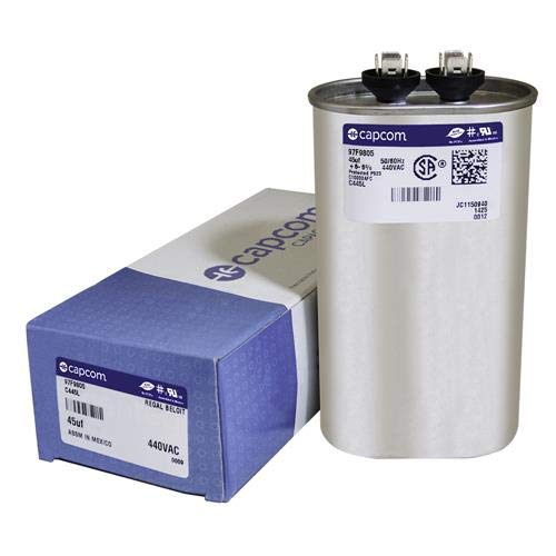 97F9644-45 uf MFD 440 Volt VAC - GE Oval Run Capacitor Upgrade