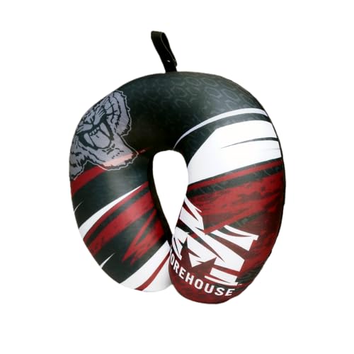 Almohada cuello en U microperlas tamaño grande miniatura 3
