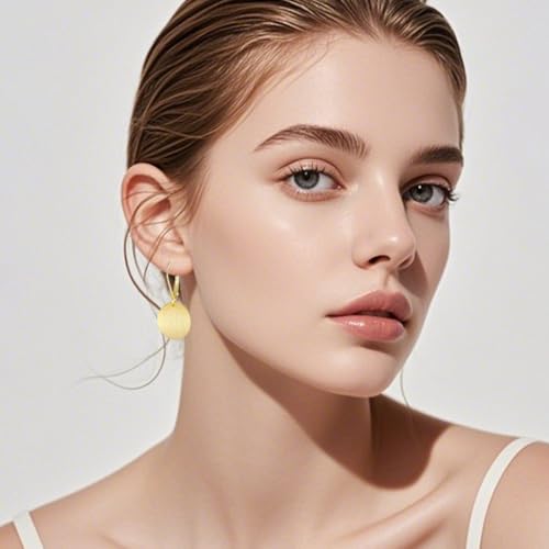 12 Pairs Gold Silver Heart Dangle Earrings Teardrop Earrings for Women Waterdrop Lightweight Circle Disc Coin Geometric Flat Brushed Drop Hypoallergenic Earrings Jewelry Gifts4