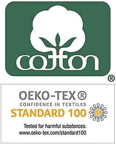 Miniatura 5 de Pizuna - Ropa de cama de 100% tejido de satén de algodón de fibra larga de 400 hilos (juegos de sábanas, juego de funda).