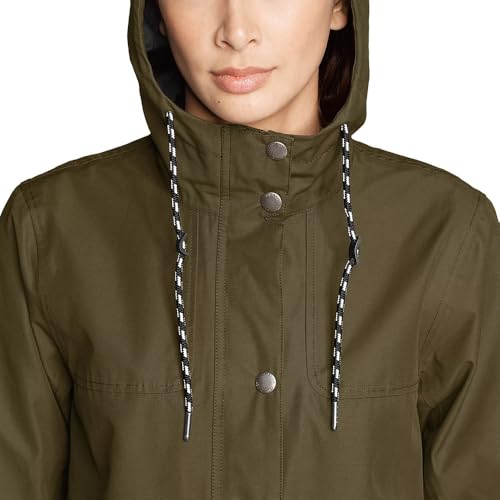 Charly Parka Eddie Bauer Manteau Femme Coupe-Vent Veste Capuche Outdoor