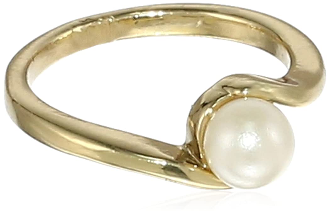 Estele 24Kt Gold Plated Splendora Moon Light Pearl for Women (088 RING) (B093VJNC61) Amazon Price History, Amazon Price Tracker