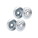 OD3-1/10'' x ID 5/8'' Bench Grinder Arbor Washer/Flange For Grinding/Wire Wheel,4PCS