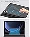 Keyboard Case for Samsung Galaxy S10 FE/S9 FE Tablet, Galaxy Tab S9 11inch Case with Keyboard, Detachable Wireless Magnetic Keyboard for Samsung Tab S9FE 10.9inch, Smart Case with S Pen Holder, Black