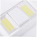COHEALI 4PCS Battery Mode Wall Light Magnetical Emergency Lamp Adhesive and Magnetic Base for Wardrobe and Cabinet Lighting Practical White Light Tool for Home Use
