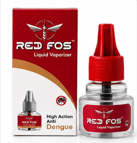 RED FOS™ Liquid Vaporizer, Insect Repellent, High Action Anti Dengue, Pack of 1, Fits in All Machine-image-36