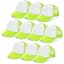 Neon Yellow White