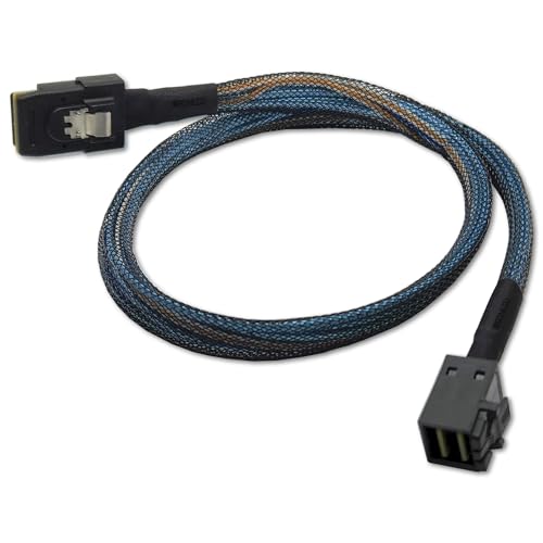 Cable mini SAS HD SFF-8643 a SFF-8087 Sonilco de 0.5 metros para transferencia de datos interna 2