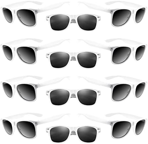 TUPARKA 20 Pack Kids Sunglasses Bulk for Summer Pool Party Favors Birthday Parties Goody Bag Fillers, Black
