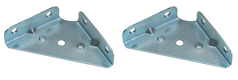 Gas N Pow3r Corner Mounting Bracket 65 Mm Brace Gusset Angle Fixing Cupboard Wall Unit X2