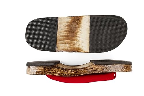 Image of Japanese Wooden Clogs Geta Slippers