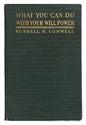 What You Can Do with Your Will Power B001Q78YBI Book Cover