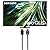 Samsung QN75QN90DAFXZA 75 Inch Neo QLED TV with 4K AI Upscaling and an Austere 3S-4KHD2-2.5M III Series 4K HDMI 2.5m Cable (2024)
