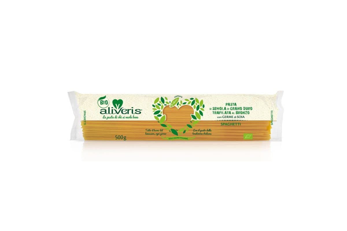 ALIVERIS Organic Wheat Semolina Spaghetti - 500 GM