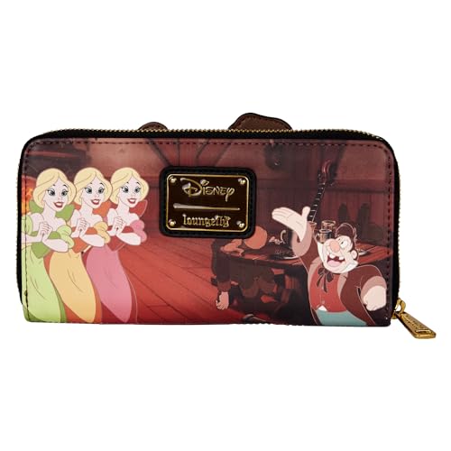 Loungefly Disney Villains Scene Gaston Zip Around Wallet3