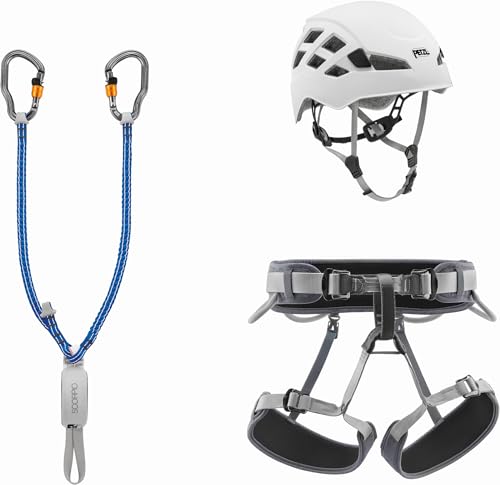 Petzl, Kit Via Ferrata Vertigo, Kit De Via Ferrata, Multicolor, 2, Adulto Unisex