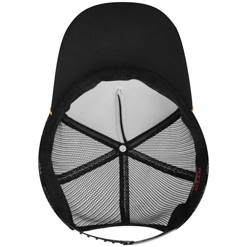 Image of OTTO Polyester Foam Front 5 Panel High Crown Mesh Back Trucker Hats in 97, Bulk, Wholesale
