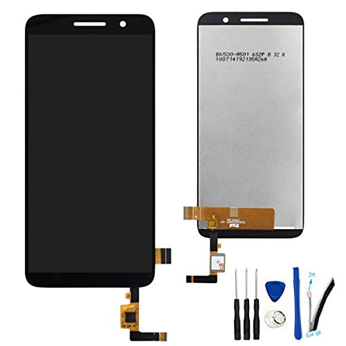 SOMEFUN LCD Screen Replacement for Alcatel 1(2018) 5033A 5033D 5033T OT5033D 5033J 5033X 5.0 Display Digitizer Touch Screen Assembly (Black no Frame)