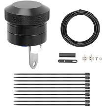 Motorcycle Chain Lubricator Oiler, Motorcycle Chain Lubricator, Rugged Chain Oiler, Motorcycle Lubrication System Replacement for Easy to Install Black