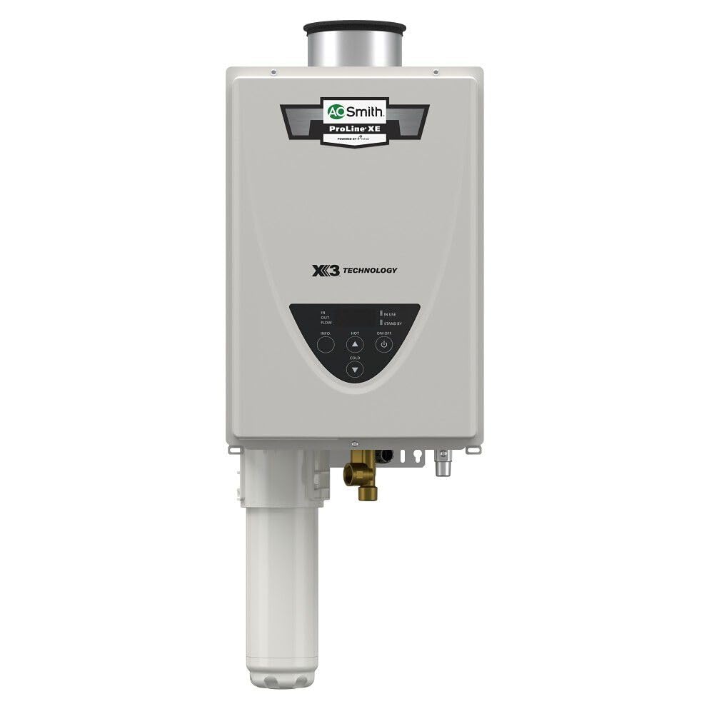 A. O. Smith Water Heater | 8 GPM, 190K BTU | NG Indoor, X3 | ATI-310CX3