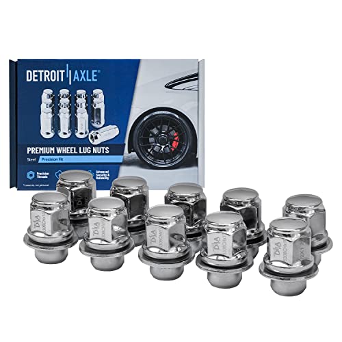 Image of Detroit Axle - Front Wheel Bearing Hubs Brake Kit for 2007-2013 Nissan Altima, Rotors Pads Lug Nuts 2008-12 Replacement : 11.65 inch Rotors