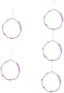 Generic 5Pcs Tiras De Telefone Móvel Colhedores Coloridos Colar Cordão Pulseira Cordão Frisado Cordão De Telefone Cinta De Cordão De Telefone Charme Encantos De Telefone A Corrente Contas