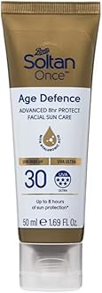 Soltan Once Age Defence Advanced 8hr Protect Facial Sun Care SPF30 – 50ml