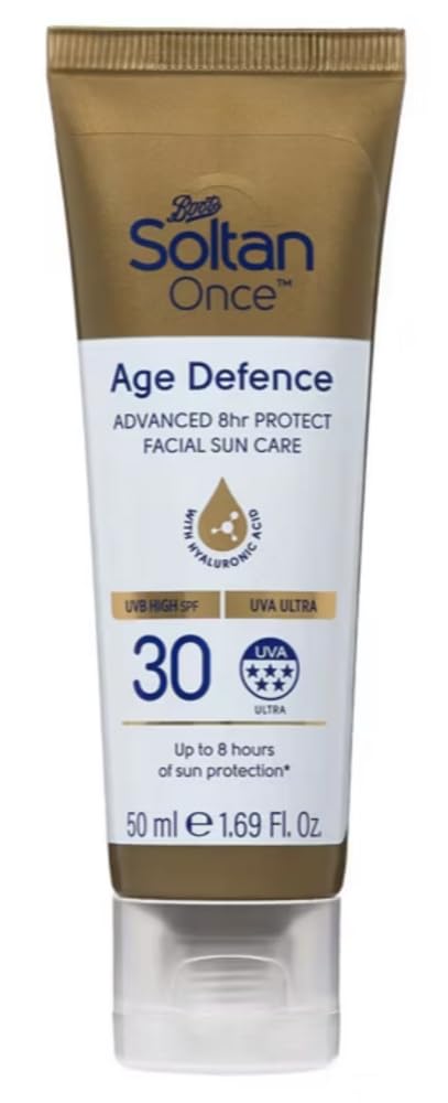 Once Age Defence Advanced 8hr Protect Facial Sun Care SPF30 – 50ml