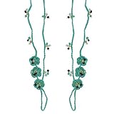 Handmade Bohemian Style Crochet Barefoot Sandals (Option 1)