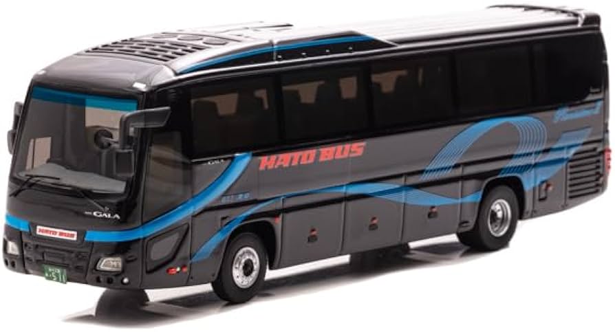 1/64　京商　日野 ガーラ はとバス ピアニシモIII サファイア Amazon | CARNEL 1/64 はとバス ピアニシモIII サファイア (511号車