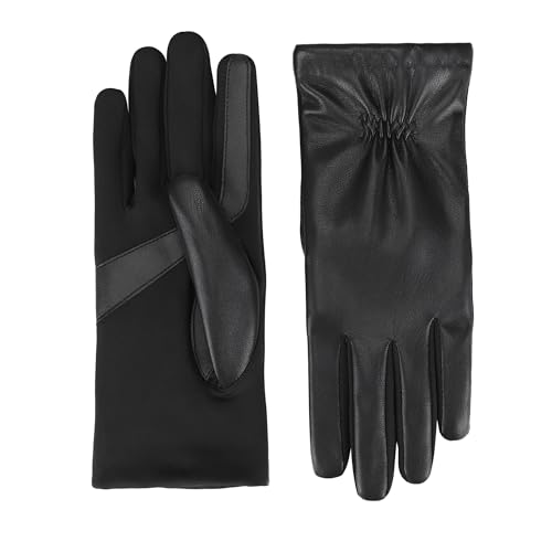 smarTouch Faux Leather Glove w/Spandex Palm (Warmtouch)