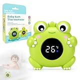 Baby Badethermometer Frosch, Digitale Badethermometer mit LCD-Display