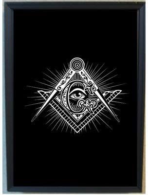 Amazon フリーメイソン ポスター グッズ 雑貨 インテリア マーク アートフレーム ポスター オンライン通販