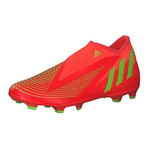 adidas Mixte Predator Edge.3 Ll Fg Basket, Solar Red Team Solar Green Core Black, 43 1/3 EU