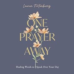 One Prayer Away Audiolibro Por Lauren Fortenberry arte de portada