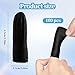 100 Pcs Disposable Silicone Finger Cots, Silicone Finger Protectors, Non-Allergenic for Sensitive Skin, Finger Gloves for Manicure,Beauty, Massage, Industrial Use