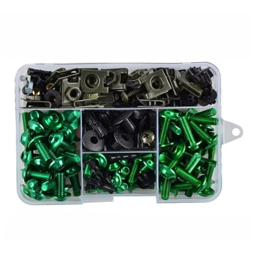 Vis rechange moto vertes et kit vis carrosserie pour carénage S1000RR S1000R