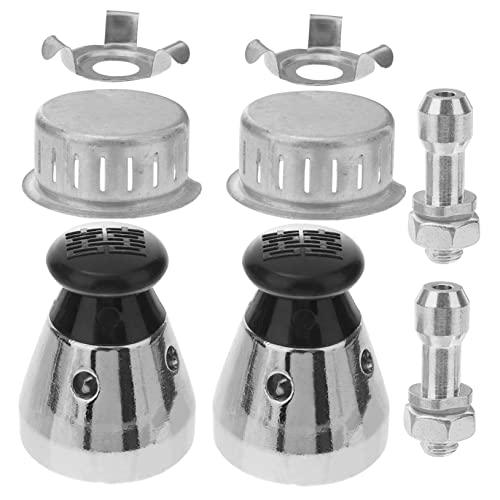 ULTECHNOVO Válvula de para Olla de Aluminio Kit Válvula de Seguridad Tubo de Escape y Protección Antibloqueo Accesorios de Repuesto para Cocinas
